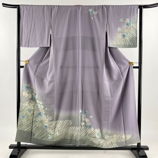 訪問着 身丈154.5cm 裄丈65.5cm 正絹 秀品 【中古】(着物)