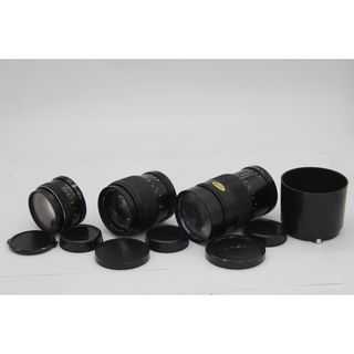 【訳あり品】 トプコン Topcon Re Topcor 135mm F2.8 / 200mm F3.3 / 55mm F1.7 レンズ3本セット  v94(レンズ(単焦点))