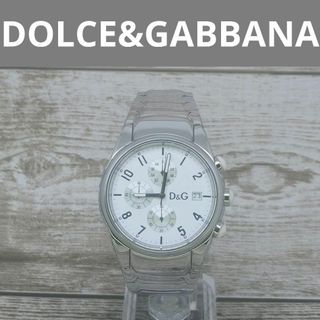 DOLCE&GABBANA - 動作品　ドルチェ＆ガッバーナ　腕時計 ドルガバ　メンズ　D&G　定価14万円