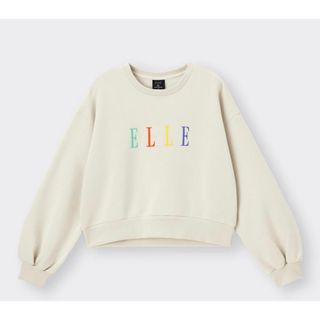 エル(ELLE)のELLE 長袖スウェットプルオーバー GU(トレーナー/スウェット)