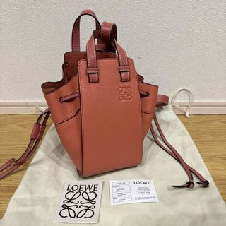 LOEWE - LOEWE ハンモックミニ　ピンクチューリップ　カーフスキン