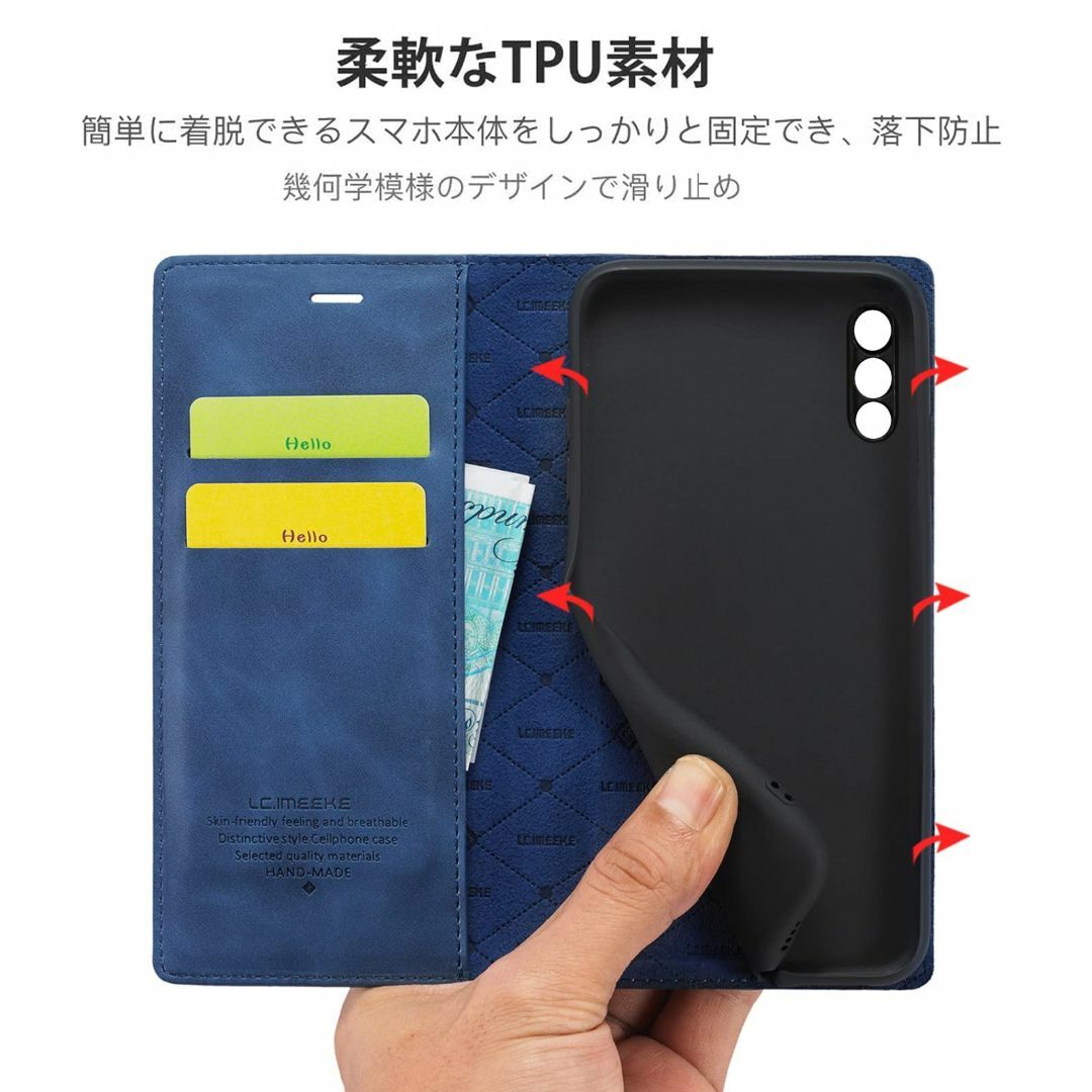 サイズ:XperiaAceIISO-41B_色:ブルー2J.DL直営店  スマホ/家電/カメラのスマホアクセサリー(その他)の商品写真