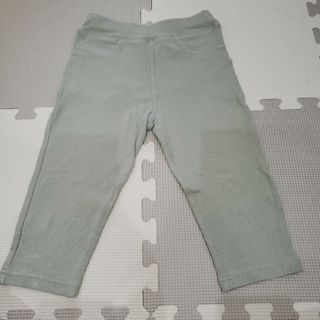 フタフタ(futafuta)のキッズ 110 パンツ ボトムス 綿95％ フタフタ 七分丈 グリーン 春夏(パンツ/スパッツ)