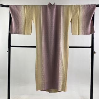 道中着 身丈133cm 裄丈70.5cm 正絹 美品 逸品 【中古】(着物)