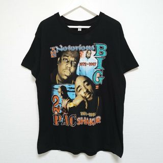 ステューシー(STUSSY)のL 00s TUPAC NOTORIOUS BIG Tシャツ 2PAC ビギー(Tシャツ/カットソー(半袖/袖なし))