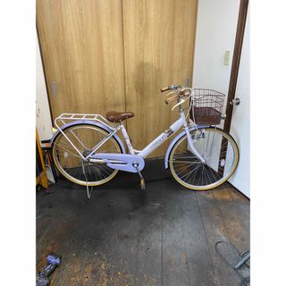 中古車　子供用　26インチ　CHOCOLATE　LEDリモコンライト　美品(自転車本体)