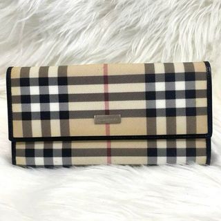 バーバリー(BURBERRY)の⭐️美品⭐️BURBERRY LONDONノバチェック折り畳み財布(財布)