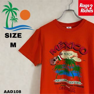 メキシコ ビーチ プリントTシャツ MEXICO BEACH Souvenir(Tシャツ/カットソー(半袖/袖なし))