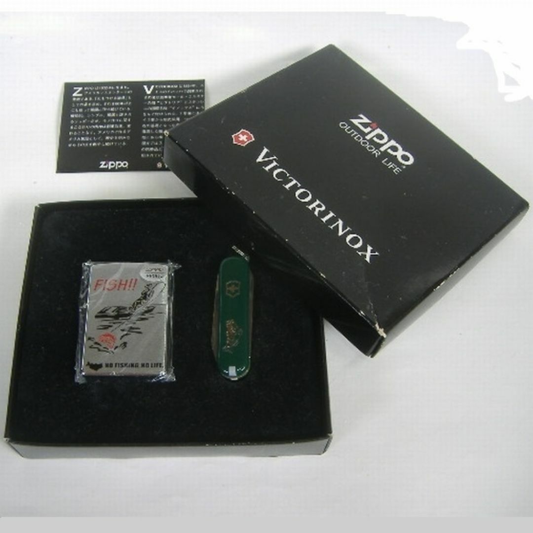 ZIPPO(ジッポー)のZippo（ジッポー） ビクトリノックス マルチツール付 メンズのファッション小物(タバコグッズ)の商品写真