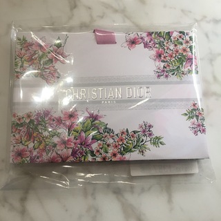 ディオール(Dior)のDior ディオール ショッパー ギフトバッグ 2024 花柄 紙袋 プレゼント(ショップ袋)