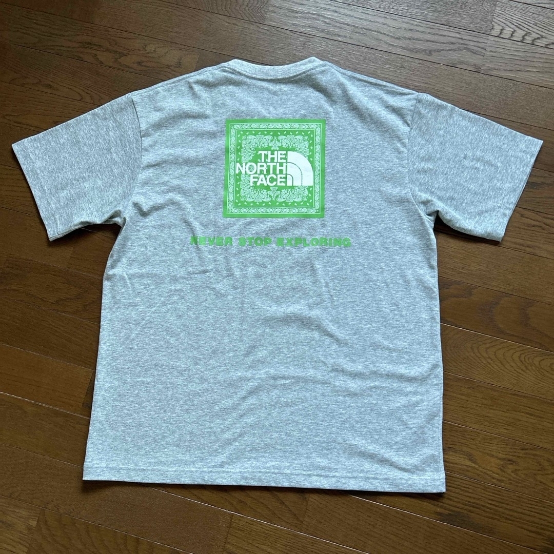 THE NORTH FACE(ザノースフェイス)のTHE NORTH FACE  バンダナスクエアロゴTEE XL メンズのトップス(Tシャツ/カットソー(半袖/袖なし))の商品写真