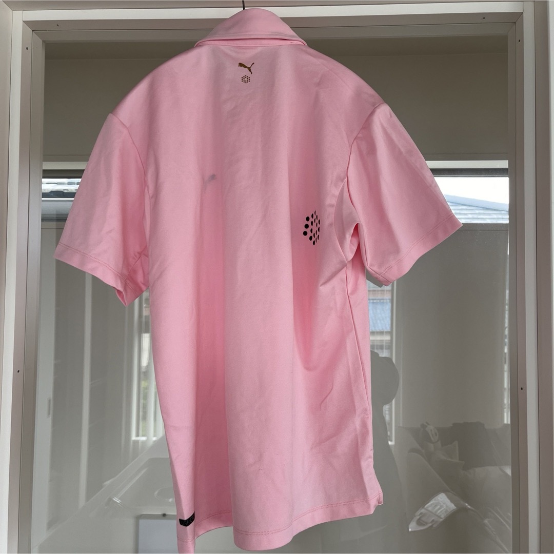 PUMA(プーマ)の【最終値下げ】プーマ　メンズ　半袖シャツ　Mサイズ スポーツ/アウトドアのゴルフ(ウエア)の商品写真