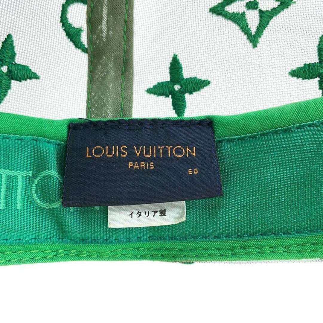 LOUIS VUITTON(ルイヴィトン)のルイヴィトン キャップ モノグラム コットン サイズ60 MP3114 LOUIS VUITTON 帽子 キャスケット メンズの帽子(キャップ)の商品写真