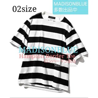 マディソンブルー(MADISONBLUE)の【希少】MADISONBLUE  ハンプトンボーダーTシャツ ロンハーマン別注(Tシャツ(半袖/袖なし))