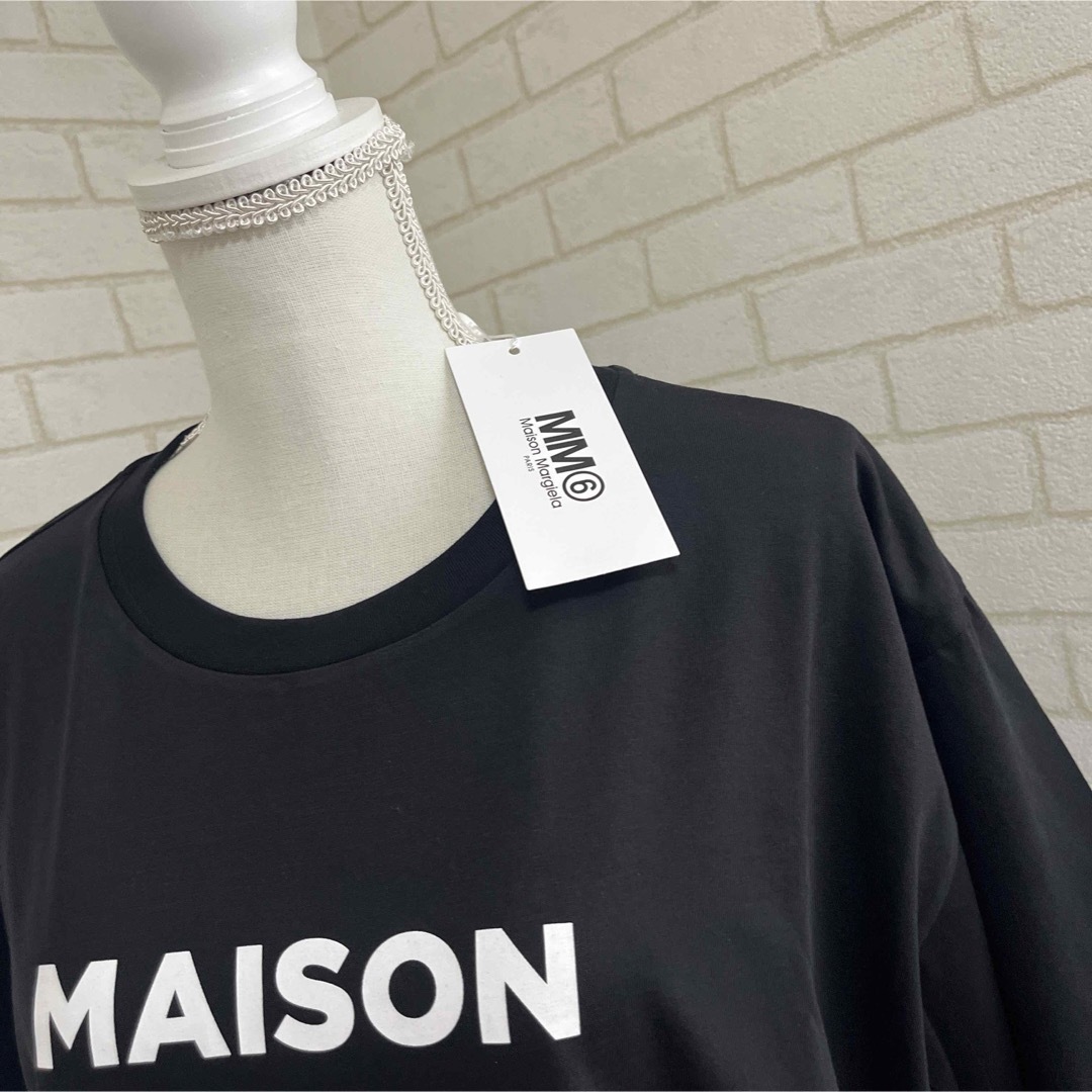 MM6(エムエムシックス)のMM6 Maison Margiela 新品 ロゴ Tシャツ エムエムシックス レディースのトップス(Tシャツ(半袖/袖なし))の商品写真