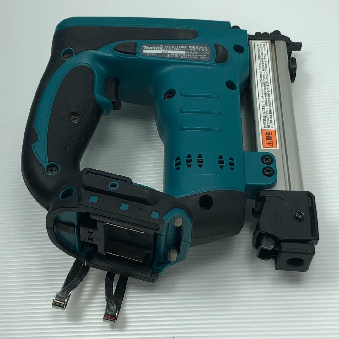 Makita(マキタ)の◇◇MAKITA マキタ 充電式タッカ 充電器・充電池1個・ケース付 コードレス式 ST120DRF ブルー その他のその他(その他)の商品写真