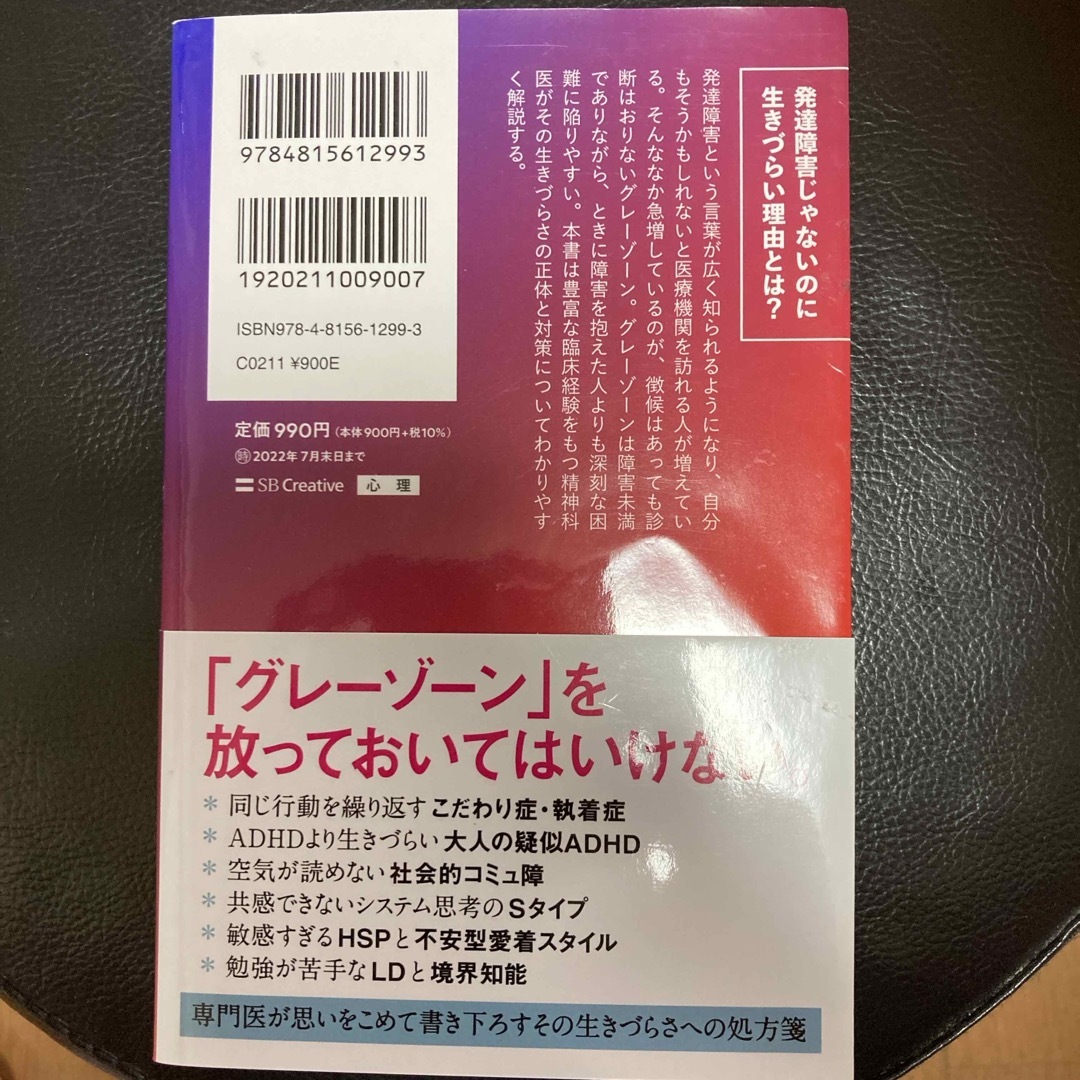 発達障害「グレーゾーン」その正しい理解と克服法 エンタメ/ホビーの本(その他)の商品写真