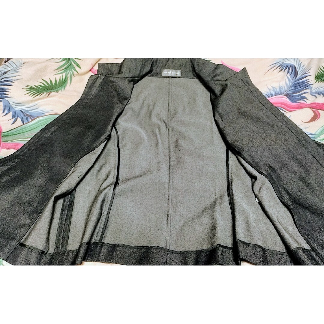 美品♥BOUTIQUE JOCONDE♥スタンドカラージャケット♥黒♥ブラック 美品♥BOUTIQUE JOCONDE♥スタンドカラージャケット♥黒♥ブラック