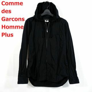 コムデギャルソンオムプリュス(COMME des GARCONS HOMME PLUS)の【良品】コムデギャルソンオムプリュス　春夏　シャツパーカー(シャツ)