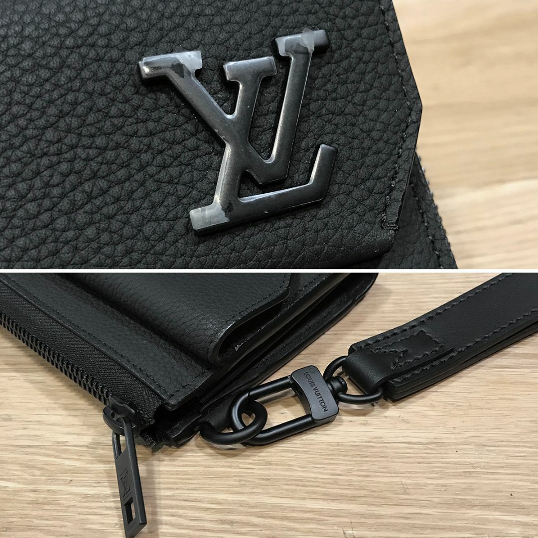 LOUIS VUITTON(ルイヴィトン)の新品同様 ルイヴィトン LVアエログラム ジッピーウォレット トリヨン 長財布 メンズのファッション小物(長財布)の商品写真