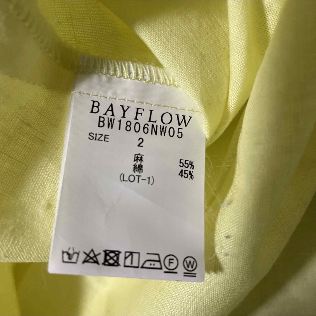 BAYFLOW(ベイフロー)のBAYFLOW/スキッパーシャツ レディースのトップス(シャツ/ブラウス(半袖/袖なし))の商品写真