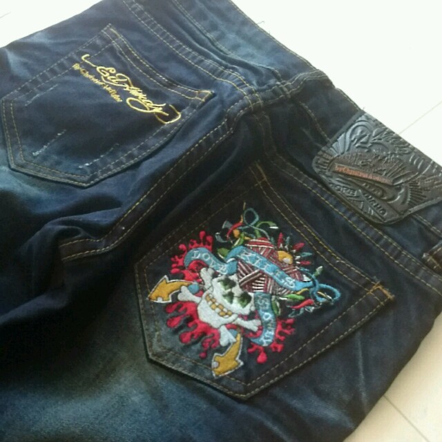 Ed Hardy(エドハーディー)のEd Hardy　デニム レディースのパンツ(デニム/ジーンズ)の商品写真