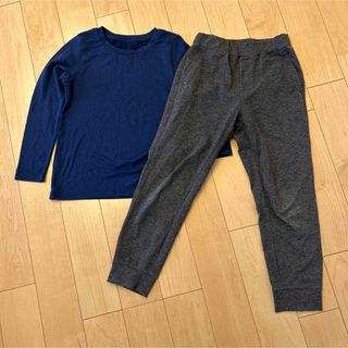 ユニクロ(UNIQLO)のユニクロ　UNIQLO 130  セット売り　極暖　パンツ(パンツ/スパッツ)