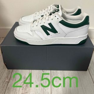 New Balance - 新品 24.5cm ニューバランス レディーススニーカー シューズ 靴 グリーン