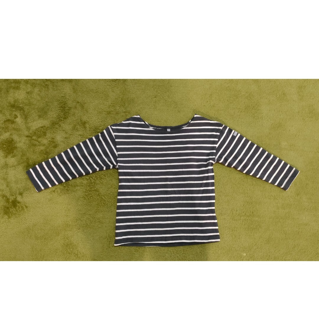 しまむら(シマムラ)のボーダーTシャツ/110cm キッズ/ベビー/マタニティのキッズ服男の子用(90cm~)(Tシャツ/カットソー)の商品写真