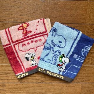 【新品】Vintage PEANUTS ハンドタオル2枚セット