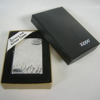 ジッポー(ZIPPO)の【未使用】Zippo（ジッポー） アーマー 両面加工(タバコグッズ)