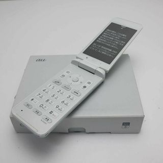 キョウセラ(京セラ)の新品 au KYF31 GRATINA 4G ホワイト M777(携帯電話本体)