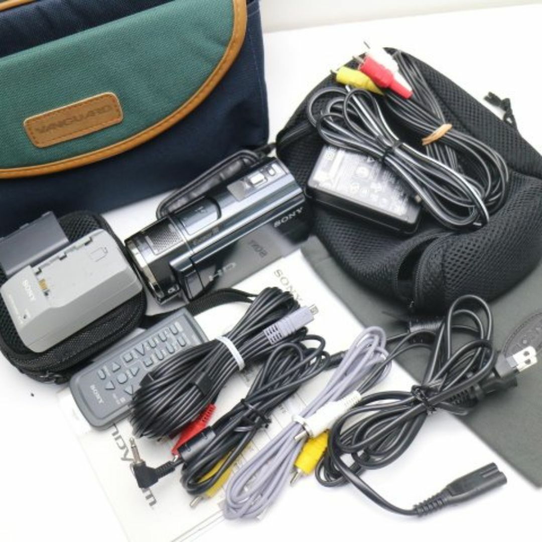 SONY(ソニー)のHDR-CX520V ブラック M777 スマホ/家電/カメラのカメラ(ビデオカメラ)の商品写真