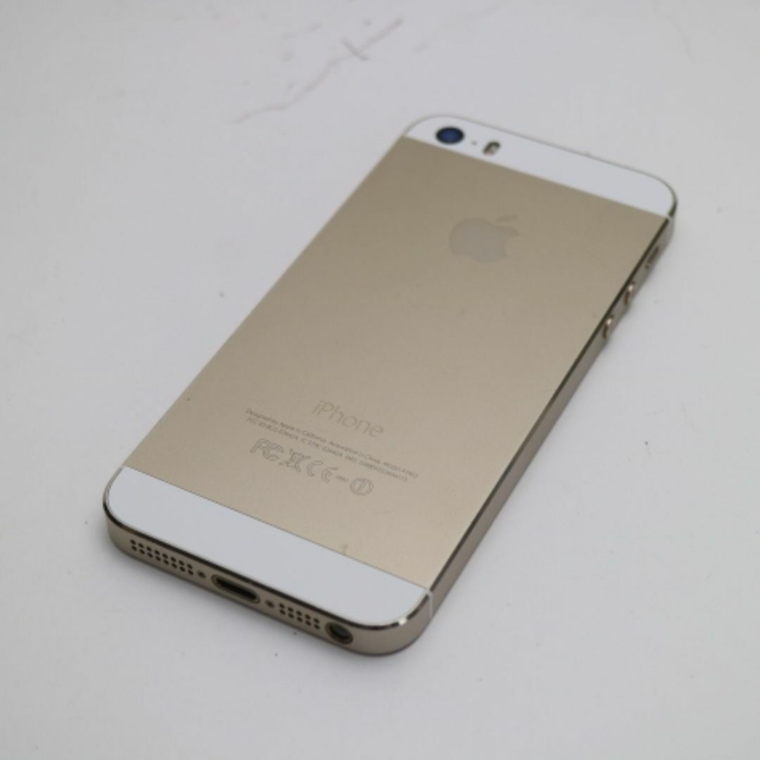 iPhone(アイフォーン)のDoCoMo iPhone5s 16GB ゴールド 白ロム M777 スマホ/家電/カメラのスマートフォン/携帯電話(スマートフォン本体)の商品写真