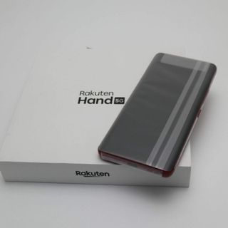 アンドロイド(ANDROID)の新品 SIMフリー Rakuten Hand 5G クリムゾンレッド M777(スマートフォン本体)