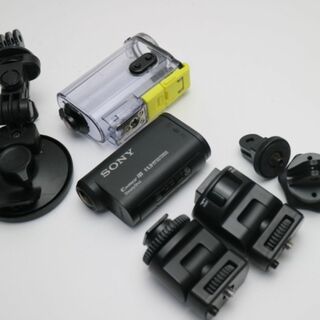ソニー(SONY)の超美品 HDR-AS30V ブラック M777(ビデオカメラ)