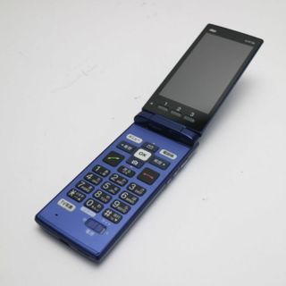 キョウセラ(京セラ)の良品中古 KYF38 かんたんケータイ ロイヤルブルー M777(携帯電話本体)