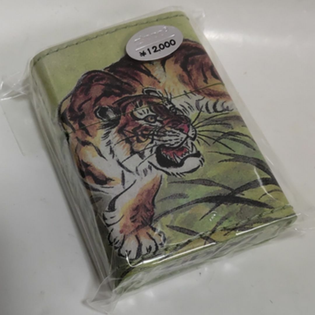 ZIPPO(ジッポー)の【未使用】 Zippo 虎 ALON Digi Leather（天然皮革） メンズのファッション小物(タバコグッズ)の商品写真