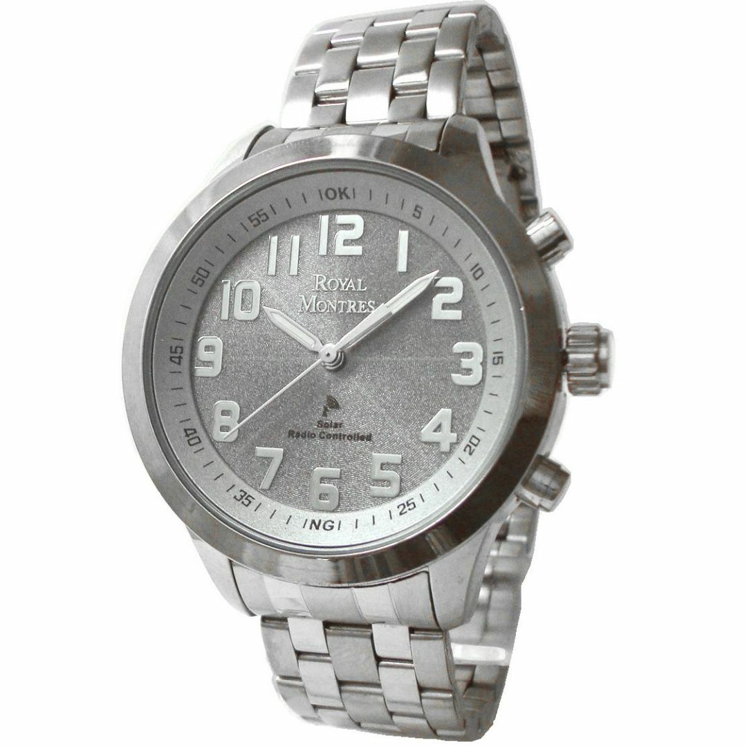 特価商品ロイヤルモントレス 腕時計 RM-0007 SV-AL シルバー メンズの時計(その他)の商品写真
