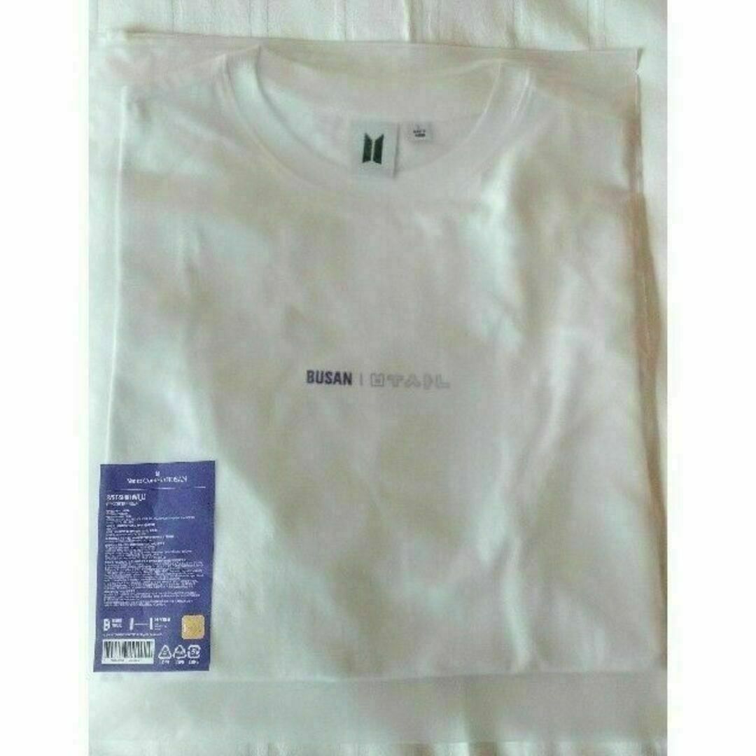 防弾少年団(BTS)(ボウダンショウネンダン)のBTS yet to come 釜山コン Tシャツ Lサイズ レディースのトップス(Tシャツ(半袖/袖なし))の商品写真