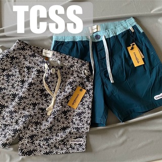 ティーシーエスエス(TCSS)の⑨ 新品 2枚セット TCSS サーフパンツ Critical Slide(水着)