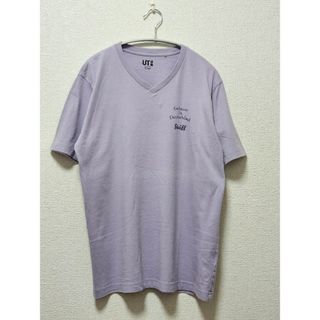 ユニクロ(UNIQLO)の激レア UNIQLO Steiff UT Tシャツ  L 藤色 半袖 送料無料(Tシャツ/カットソー(半袖/袖なし))