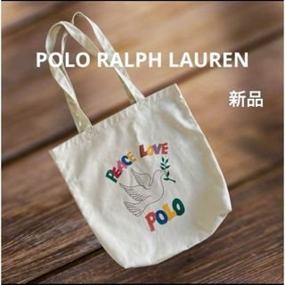 ポロラルフローレン(POLO RALPH LAUREN)のPOLO ラルフローレン　トートバッグ　エコバッグ　米国購入　新品(トートバッグ)