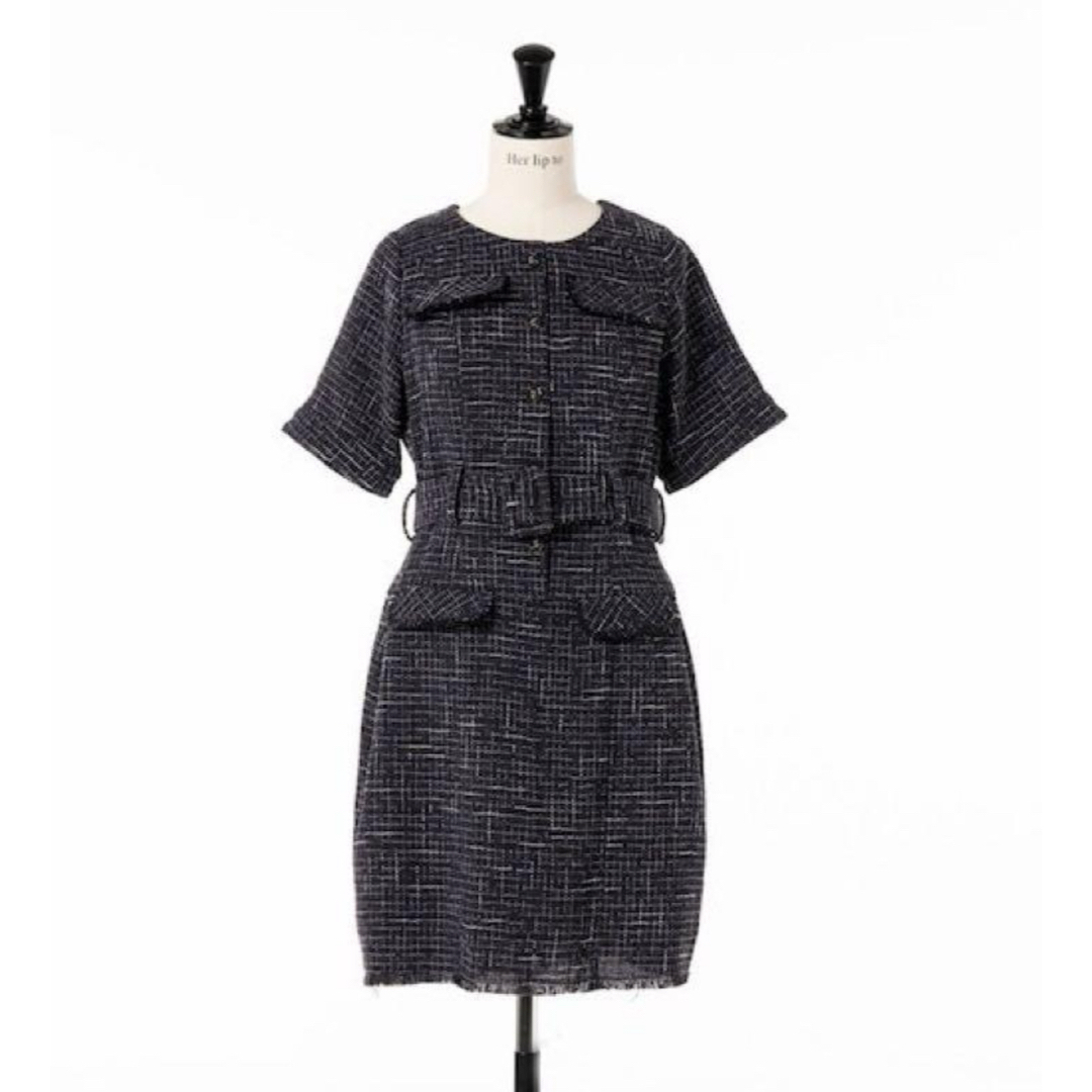 Herlipto Classic Tweed Mini Dress レディースのワンピース(ミニワンピース)の商品写真