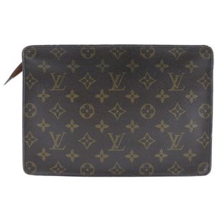 ルイヴィトン(LOUIS VUITTON)の【LOUIS VUITTON】ルイ・ヴィトン ポシェットオム M51795 モノグラムキャンバス TH1911 ユニセックス セカンドバッグ(クラッチバッグ)