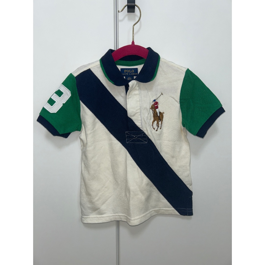 POLO（RALPH LAUREN）(ポロ)のPOLO  ポロシャツ👕  100  男の子 キッズ/ベビー/マタニティのキッズ服男の子用(90cm~)(Tシャツ/カットソー)の商品写真