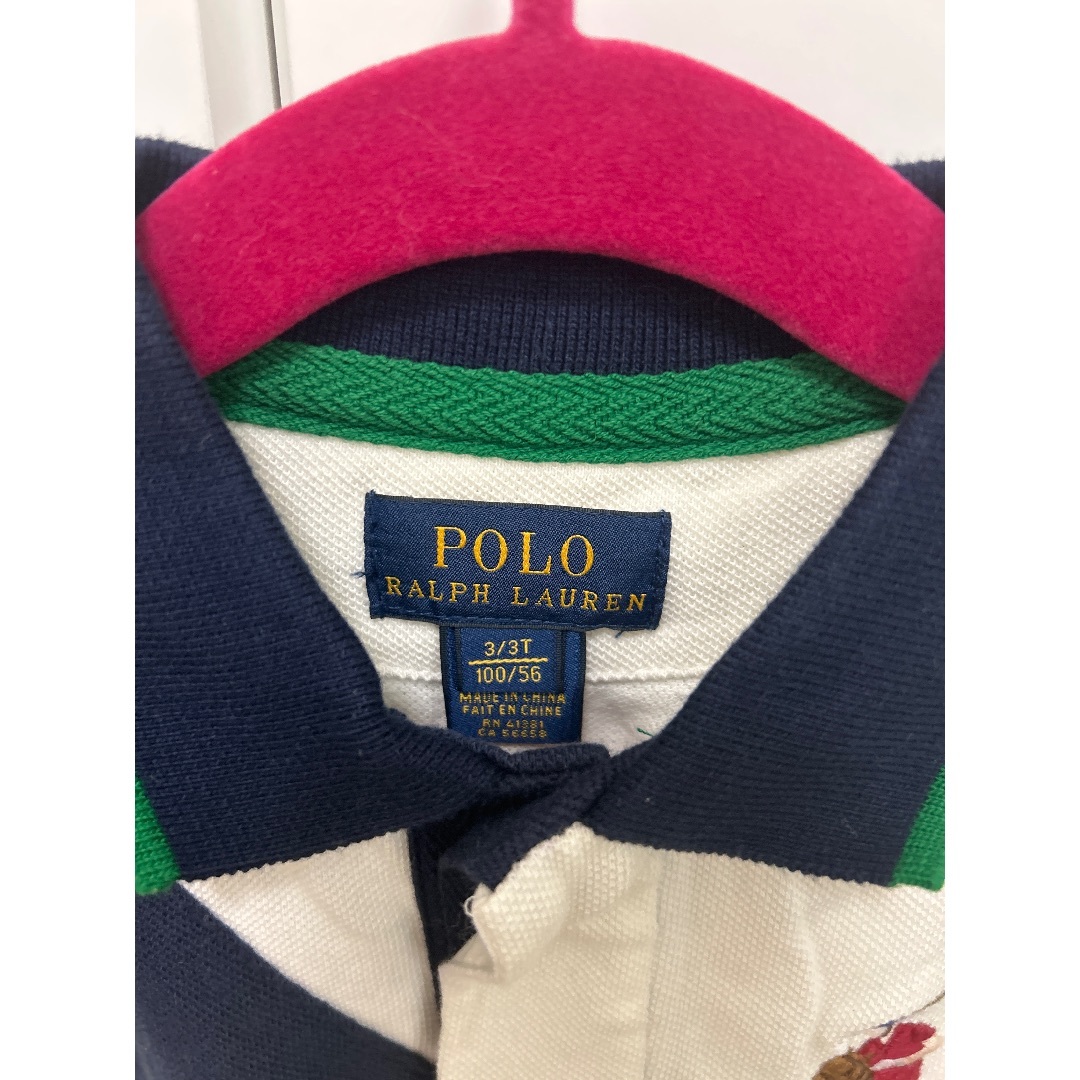 POLO（RALPH LAUREN）(ポロ)のPOLO  ポロシャツ👕  100  男の子 キッズ/ベビー/マタニティのキッズ服男の子用(90cm~)(Tシャツ/カットソー)の商品写真