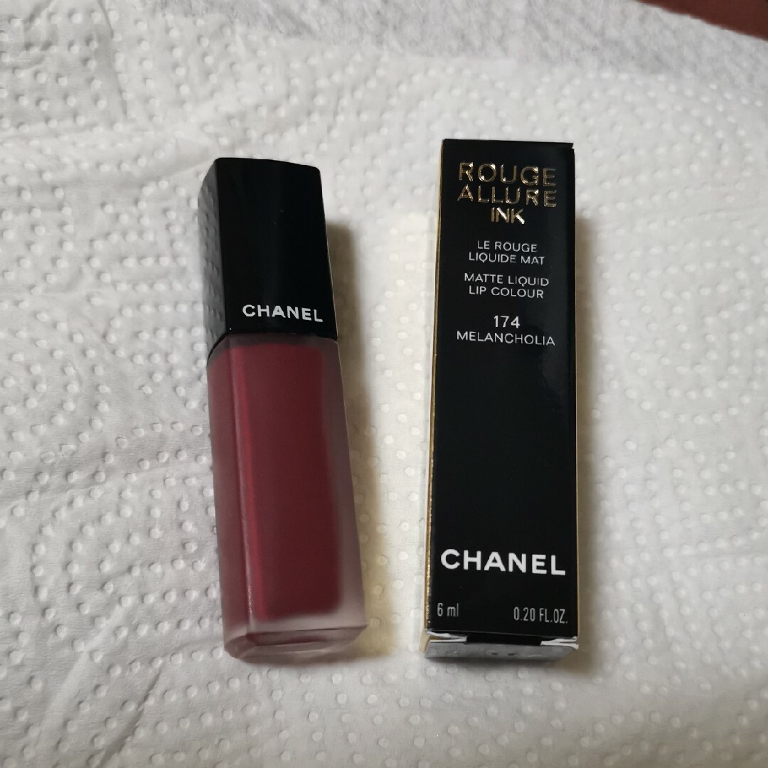 CHANEL(シャネル)のシャネル ルージュ アリュール インク 174 メランコリア コスメ/美容のベースメイク/化粧品(口紅)の商品写真