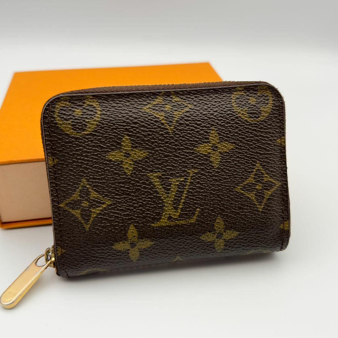 LOUIS VUITTON(ルイヴィトン)の【極美品】ルイヴィトン　モノグラム　ジッピーコインパース レディースのファッション小物(コインケース)の商品写真