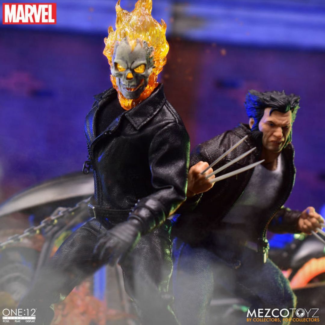 Mezco Toyz One12 ゴーストライダー & ヒルバイク エンタメ/ホビーのフィギュア(その他)の商品写真